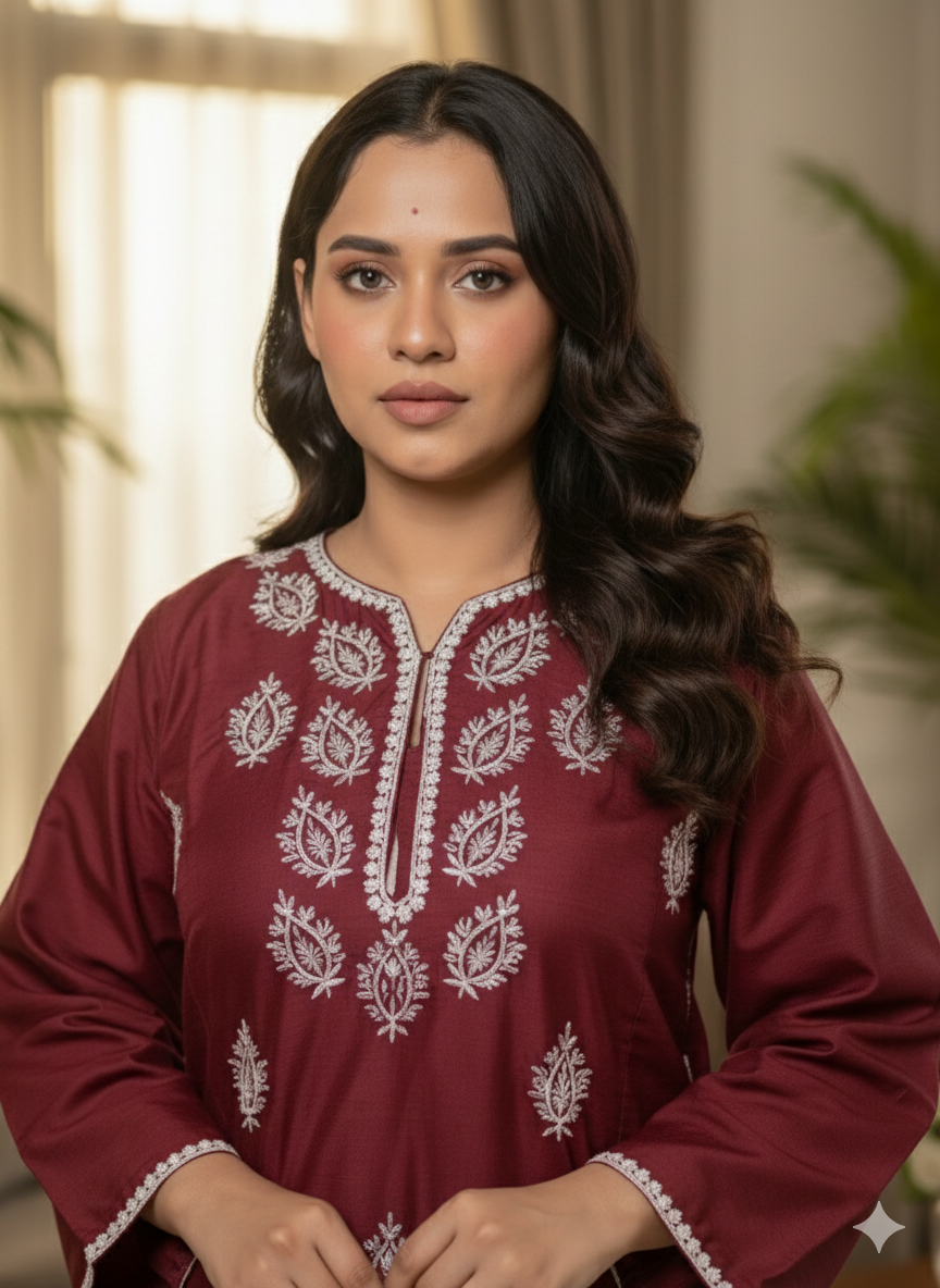 Premium Cotton 2-Piece Co-ord Set - Trendy Cargo Trouser & Shirt (Maroon/Black/Tea Blue/Camel)