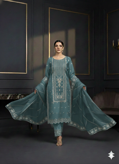 Jashn-e-Eid Exclusive: Premium Imported 3-Piece Suit – Luxury Festive Edition