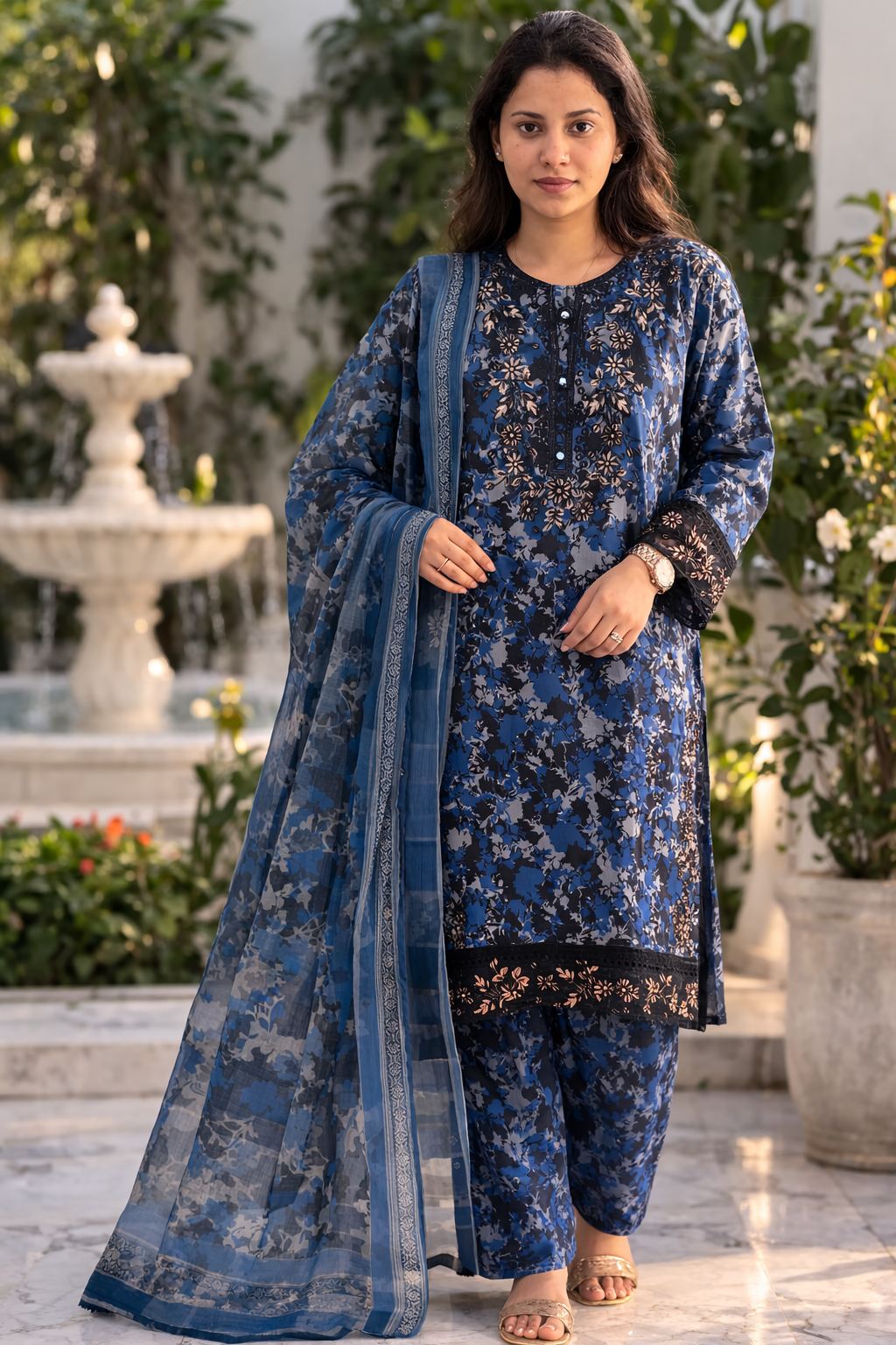Elegant Summer Lawn 3 Piece – Premium Printed Collection