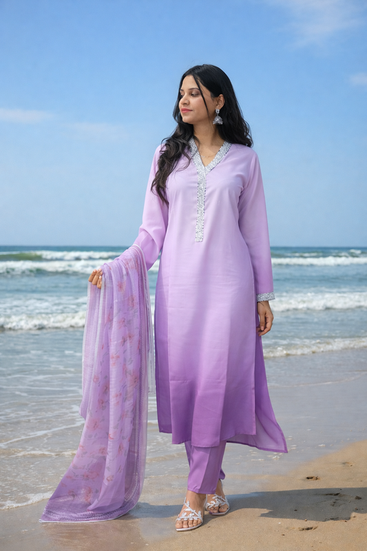 Luxury 3 Piece Kaftan Suit