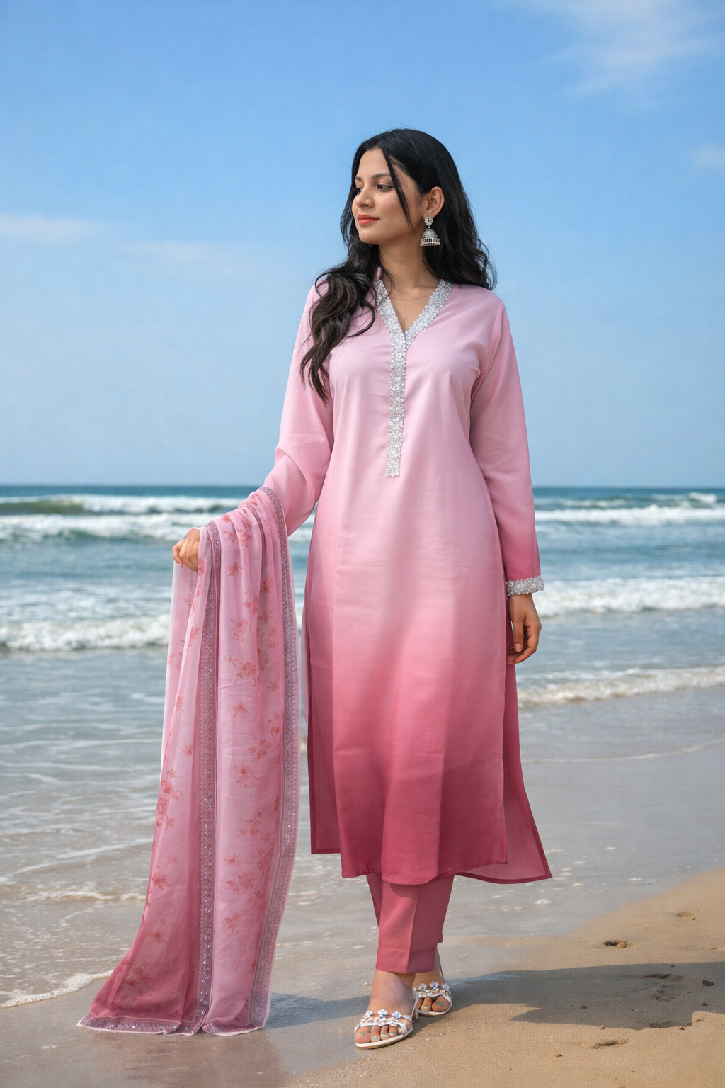 Luxury 3 Piece Kaftan Suit