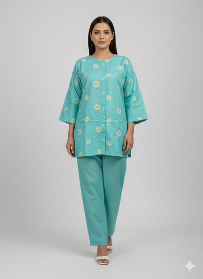 Classic 2-Piece Cotton|Soft Fabric All-Season Wear