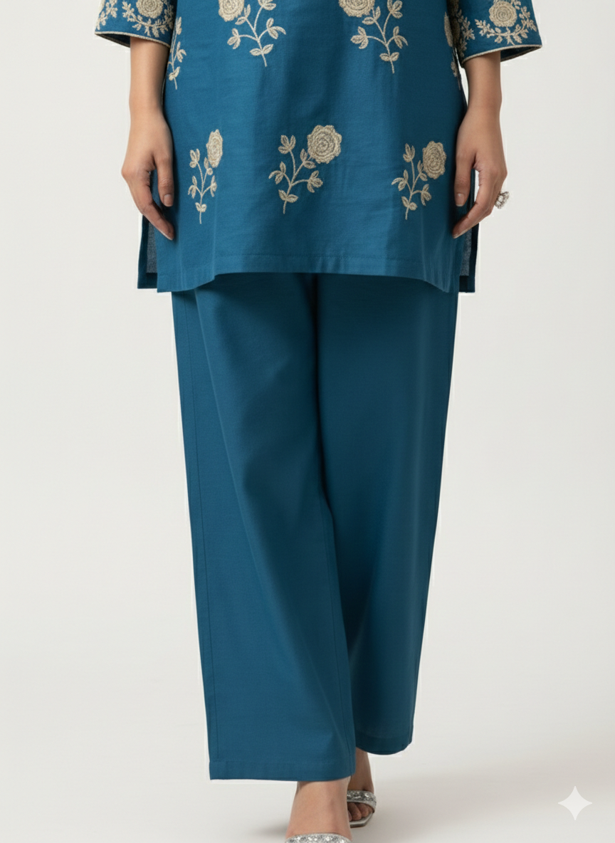 Elegant 2-Piece Soft Cotton Suit | All-Season Daily Wear