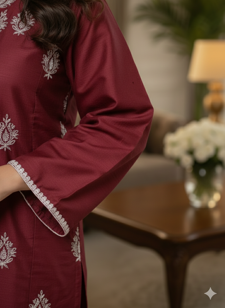 Premium Cotton 2-Piece Co-ord Set - Trendy Cargo Trouser & Shirt (Maroon/Black/Tea Blue/Camel)