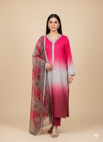 Luxury 3 Piece Kaftan Suit