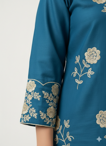 Elegant 2-Piece Soft Cotton Suit | All-Season Daily Wear