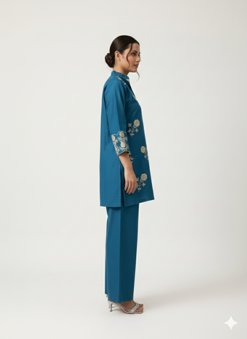Elegant 2-Piece Soft Cotton Suit | All-Season Daily Wear
