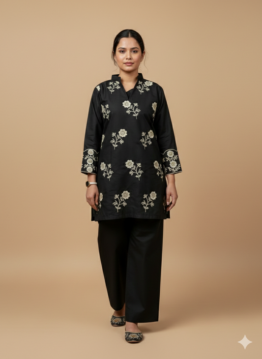 Elegant 2-Piece Soft Cotton Suit | All-Season Daily Wear