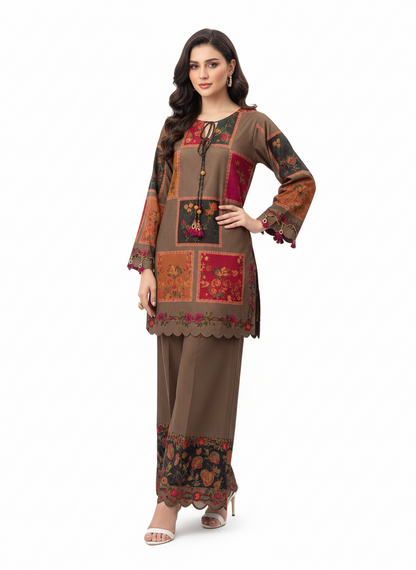 Pure Silk 2-Piece Short Length Suit