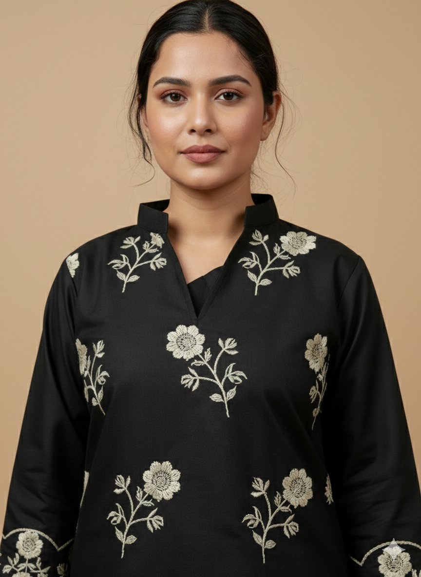 Elegant 2-Piece Soft Cotton Suit | All-Season Daily Wear