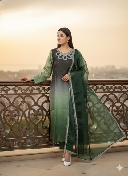 Pure Shisa Silk: Luxury 3-Piece Eid Essential 👗