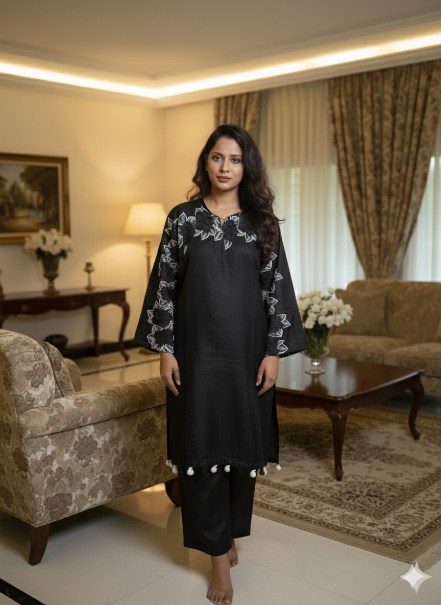 Premium 2-Piece Soft Cotton Kaftan Suit - All Season Wear Edition