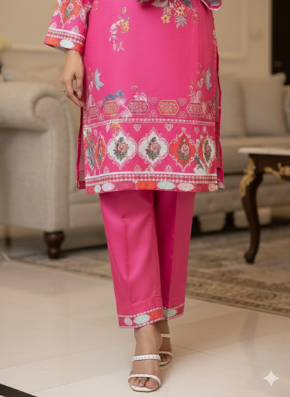 Pure Silk 3 Piece Kareena Style Suit – Premium Fabric | Elegant Festive Wear