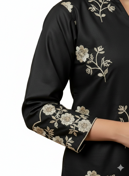 Elegant 2-Piece Soft Cotton Suit | All-Season Daily Wear