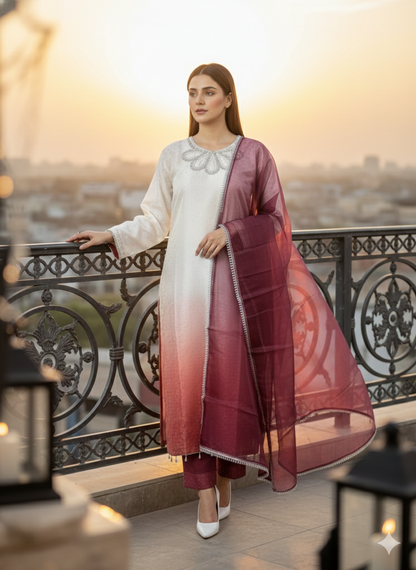 Pure Shisa Silk: Luxury 3-Piece Eid Essential 👗