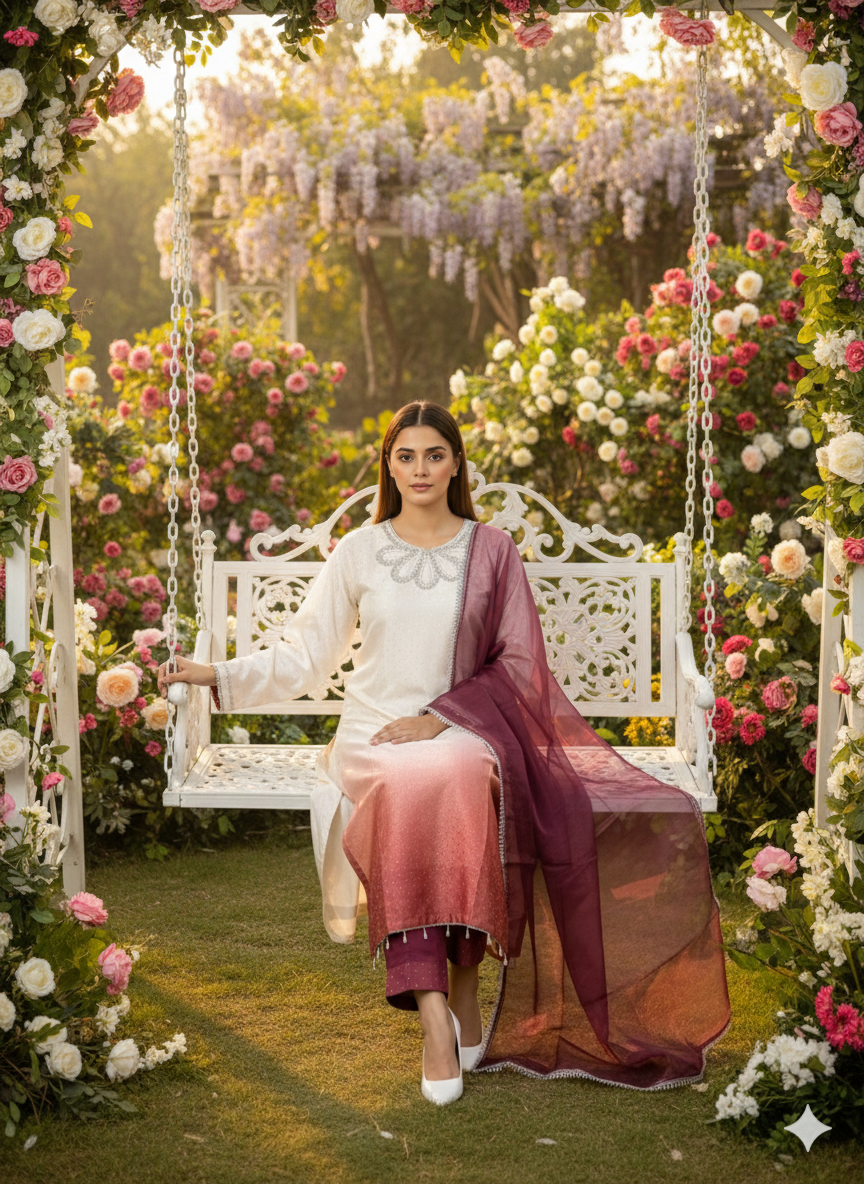 Pure Shisa Silk: Luxury 3-Piece Eid Essential 👗