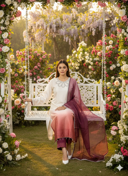 Pure Shisa Silk: Luxury 3-Piece Eid Essential 👗