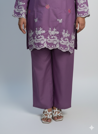 Pure Soft Cotton 2-Piece Suit | Skin-Friendly All-Season Wear